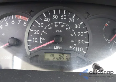 2005 Toyota Corolla Ce z USA, uszkodzony, nr VIN 2T1BR32E95C391722